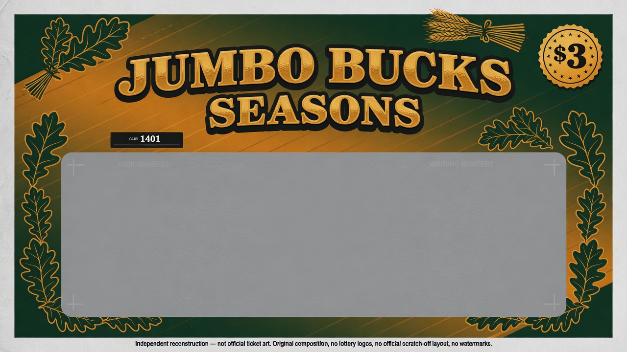 Independent reconstruction of Jumbo Bucks Seasons #1401